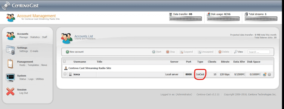 Configuración SSL para Icecast en Centovacast